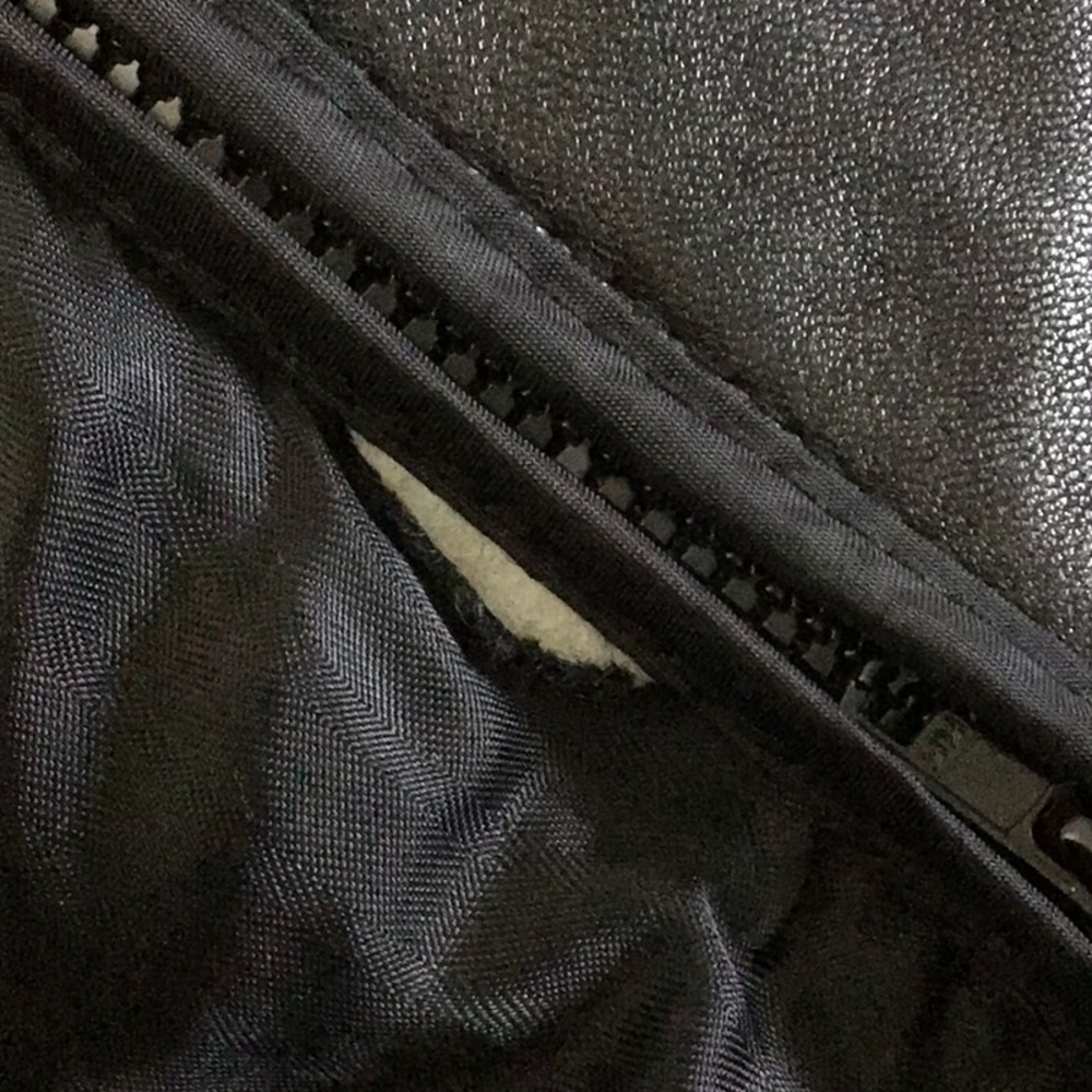 Danier Black Leather Button-Front Jacket - Picture 14 of 14